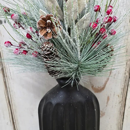 Frosty Christmas Pine Pick